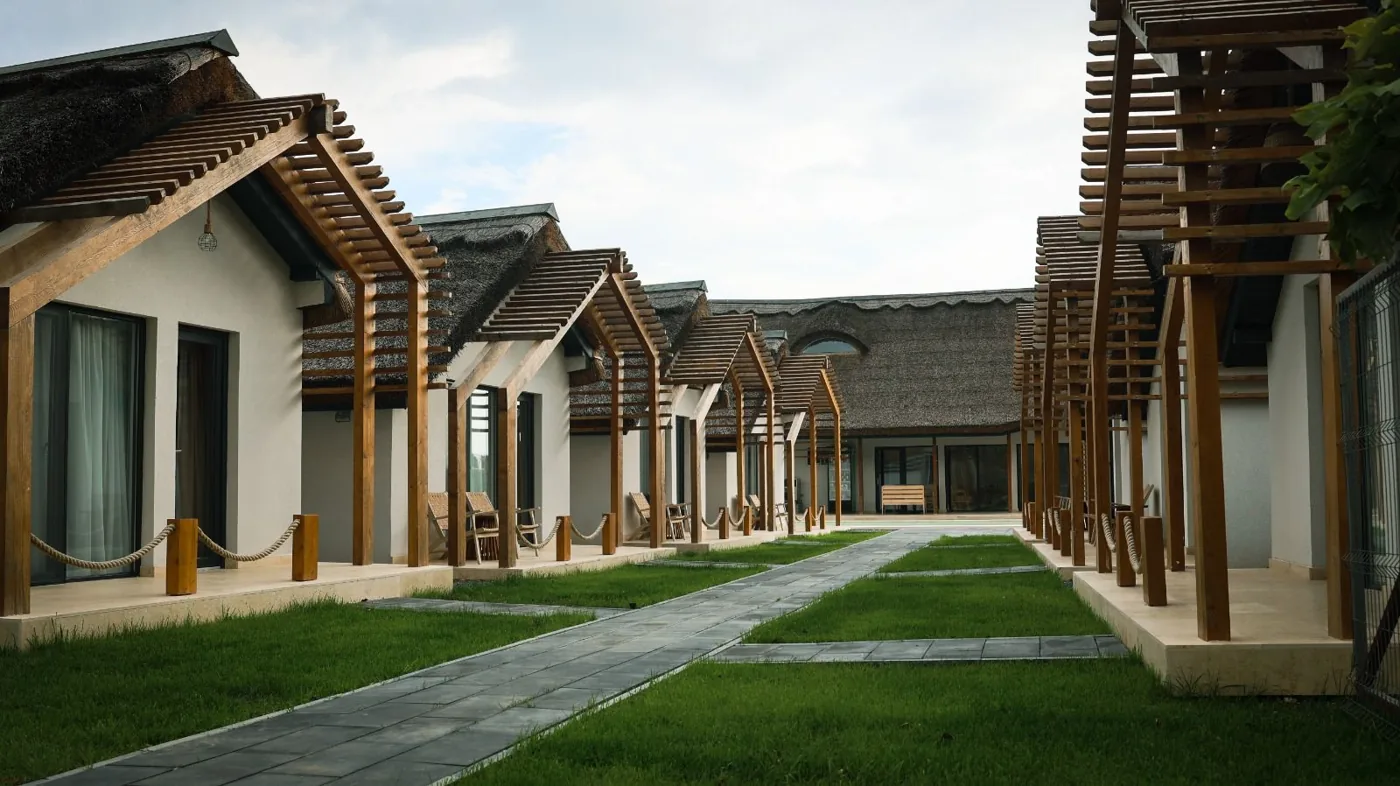 Danube Delta Bungalows, vedere de ansamblu