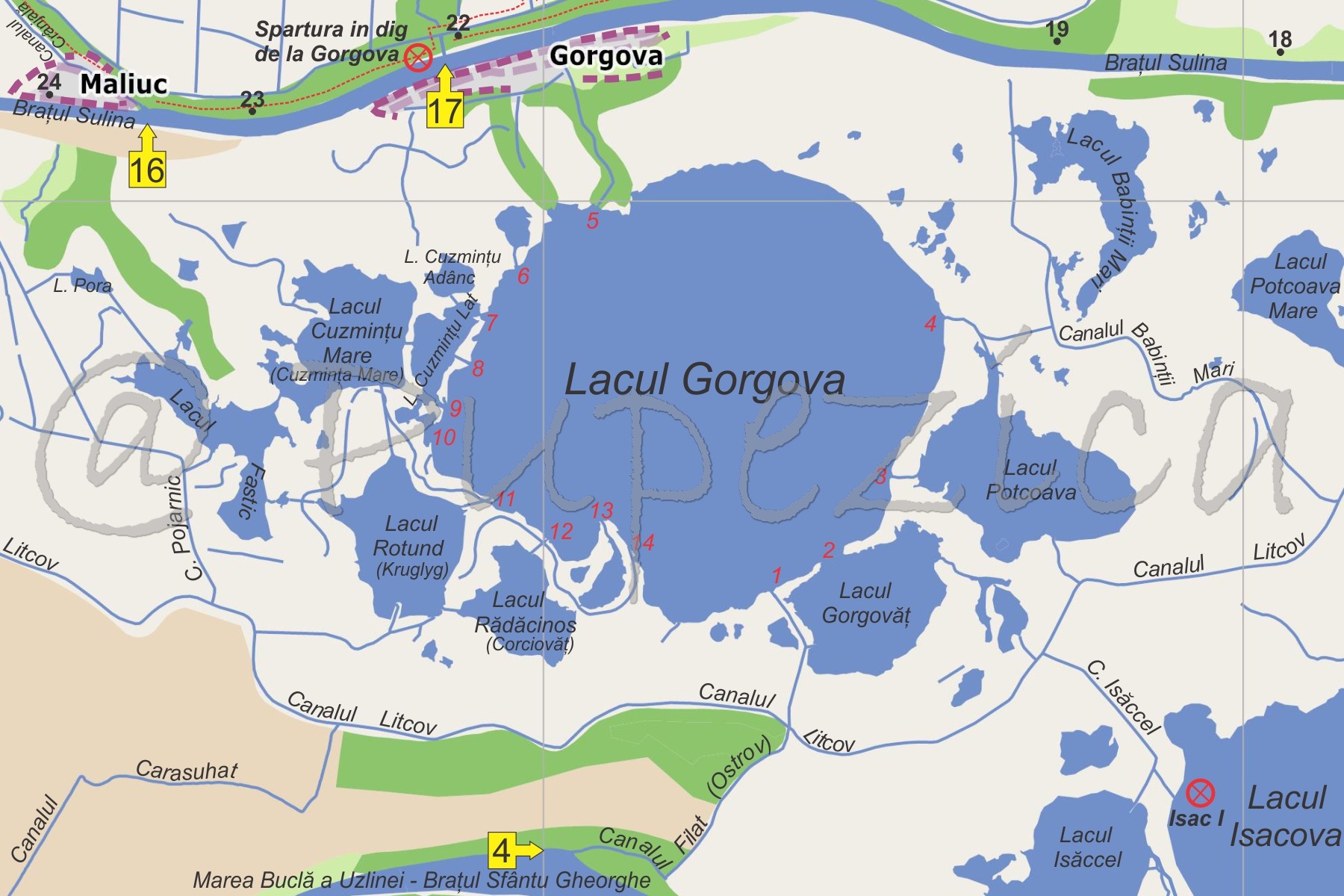 Lacul Gorgova